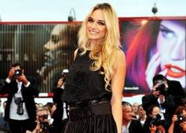 Emanuela Postacchini wears IRFE at the Venice Film Festival
